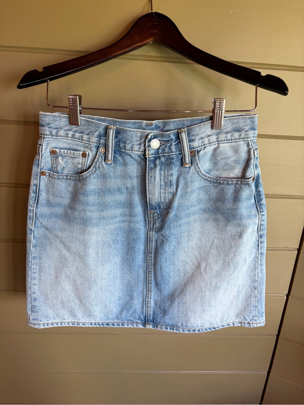 Levi Denim Mini Skirt - Women